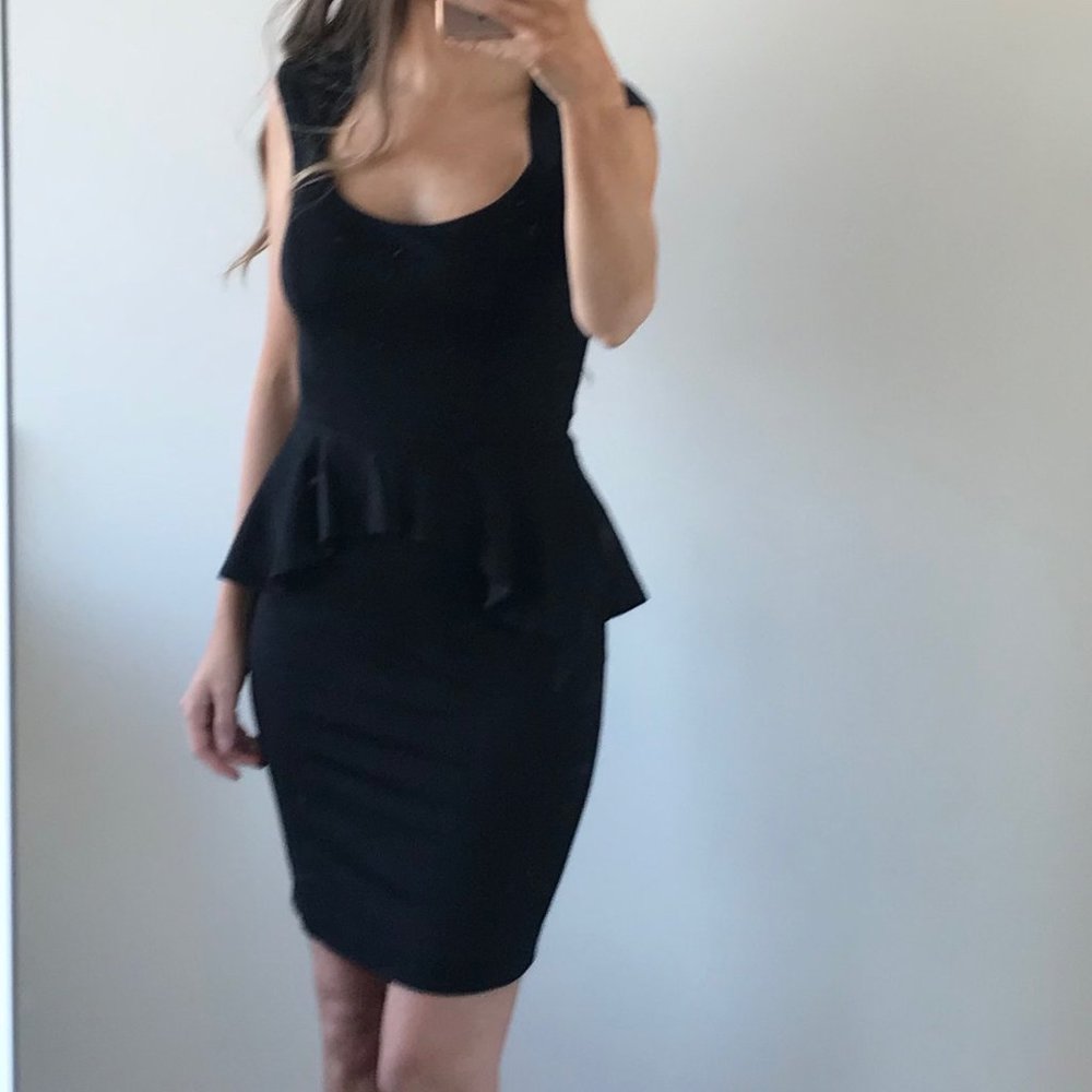 peplum dress